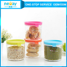 Neway Fashional Round Plastic Jar